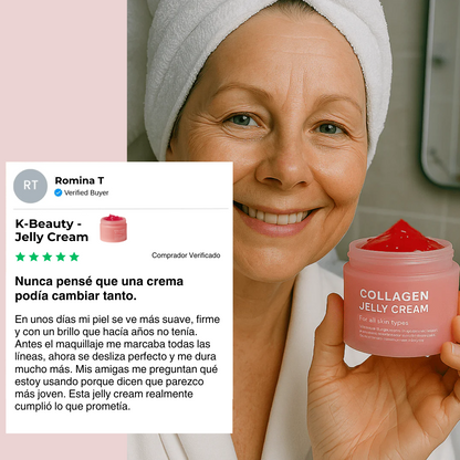 Collagen Jelly Cream: Piel suave, luminosa y joven gracias al colágeno